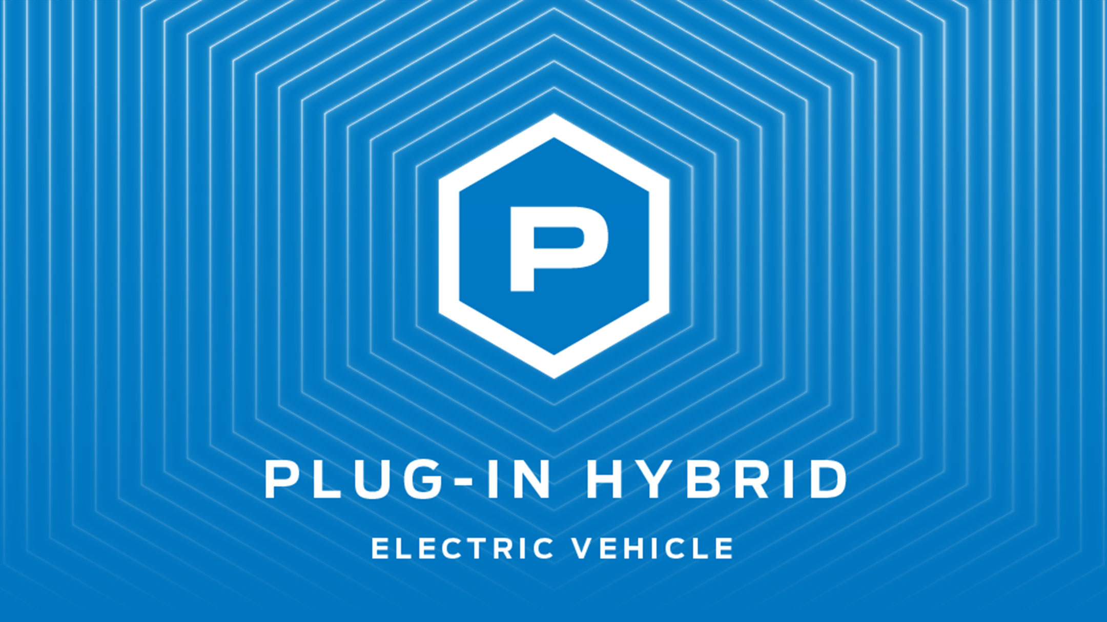 Plug-in hibrid elektromos jármű logója.