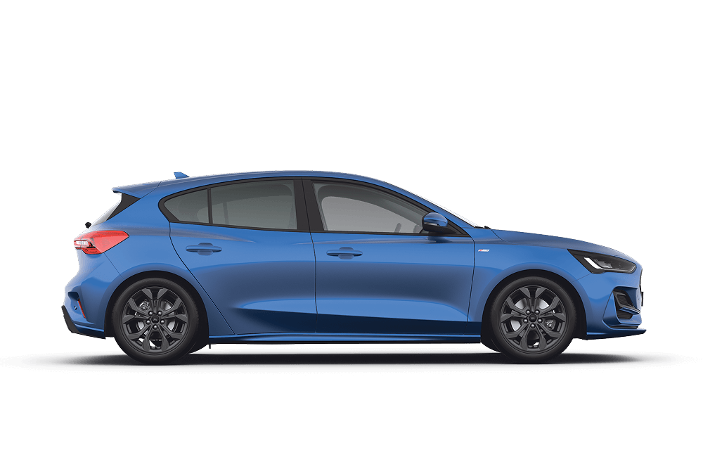A Új Ford Focus oldalnézete
