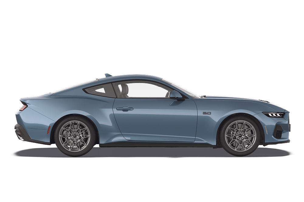 A Új Ford Mustang oldalnézete