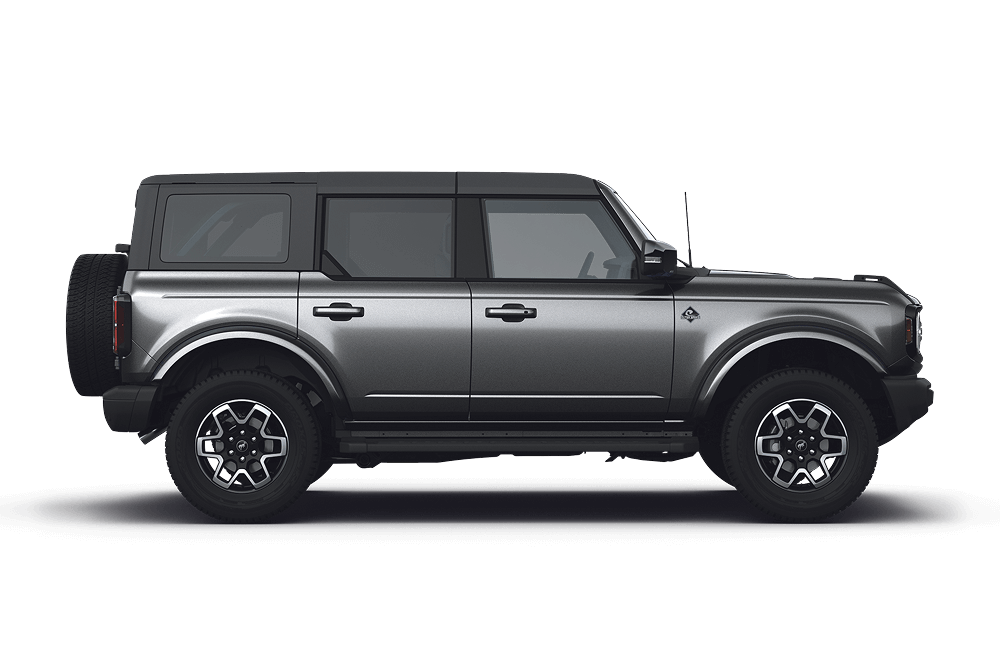 A Új Ford Bronco oldalnézete