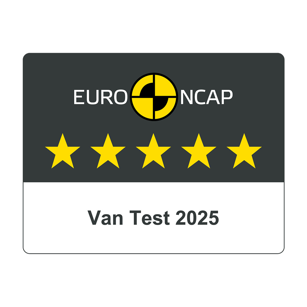 5 csillagos NCAP biztonsági minősítő jelvény