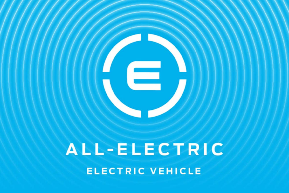 Tisztán elektromos jármű logója